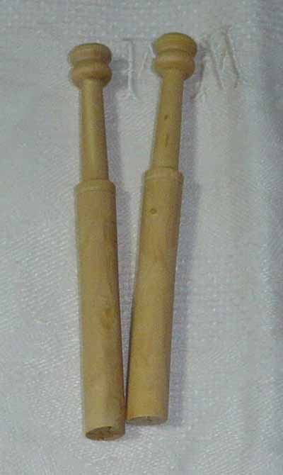 Paar spanische Klppel 10 cm